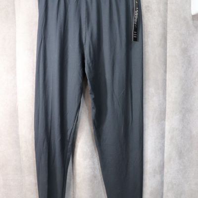 Leggings Depot Women's Plus Size Charcoal Legging Knit Pants NWT